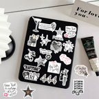 Silver Lucky Girl sticker - image 4