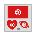 2026 World Cup Flag Tattoo Stickers - 50pcs Pack