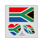 2026 World Cup Flag Tattoo Stickers - 50pcs Pack