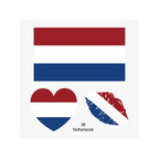 2026 World Cup Flag Tattoo Stickers - 50pcs Pack