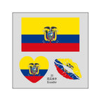 2026 World Cup Flag Tattoo Stickers - 50pcs Pack