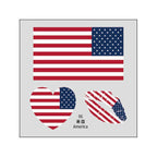 2026 World Cup Flag Tattoo Stickers - 50pcs Pack